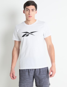 Playera Reebok cuello redondo para hombre