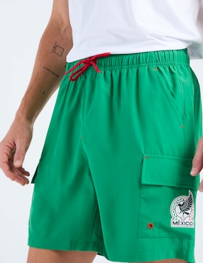 Short deportivo Wilson con bolsillos México para entrenamiento hombre