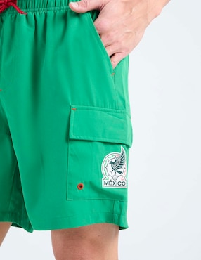 Short deportivo Wilson con bolsillos México para entrenamiento hombre