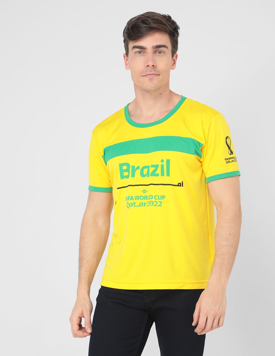 Playera deportiva FIFA Brasil para hombre 