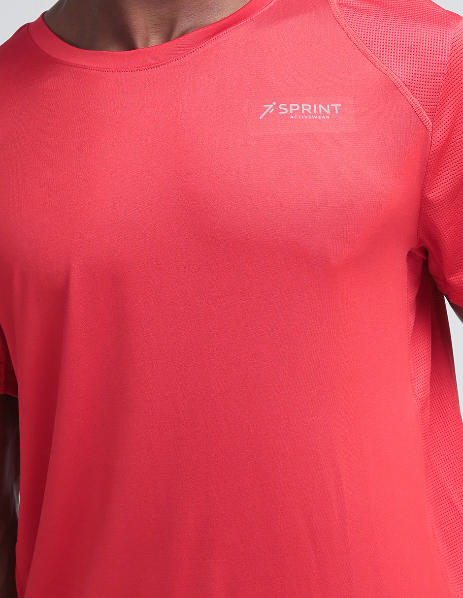 Playera Sprint cuello redondo para hombre