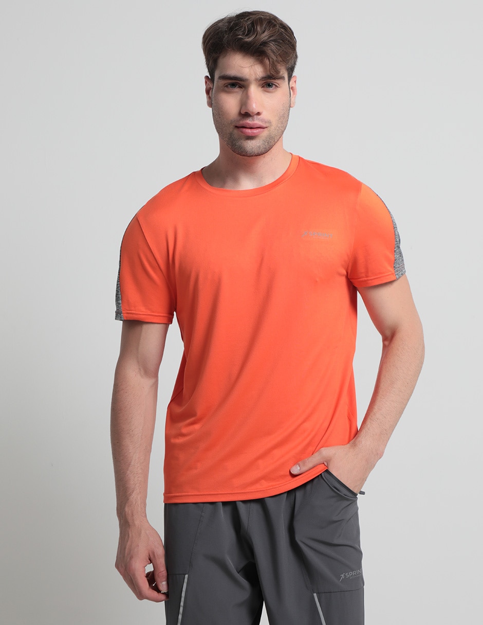 Playera cuello redondo para hombre