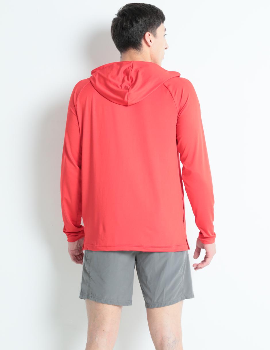PLAYERA SPRINT, M, CARMÍN CLARO LISO C