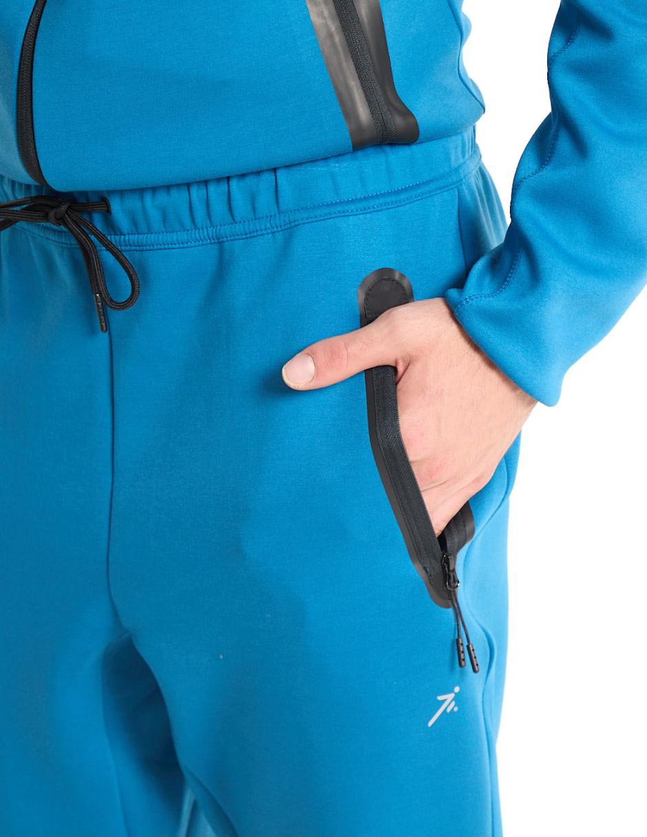 Pants slim con elástico para hombre 4