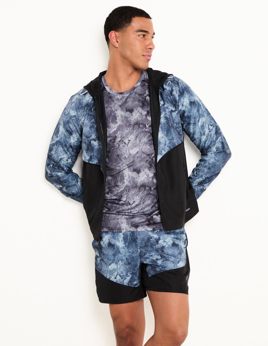 Chamarra casual con capucha para hombre Chamarra casual con capucha para hombre