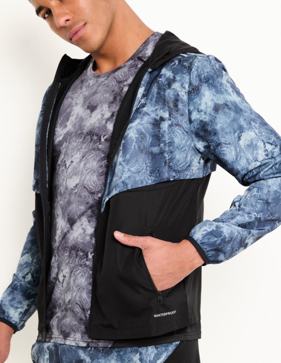 Chamarra casual con capucha para hombre 4