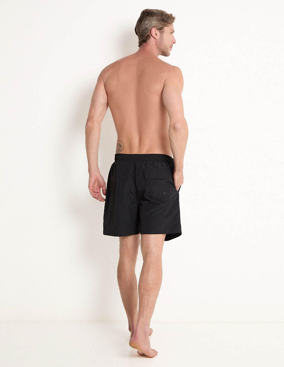 TRAJE DE BAÑO WEEKEND, M, NEGRO LISO EL