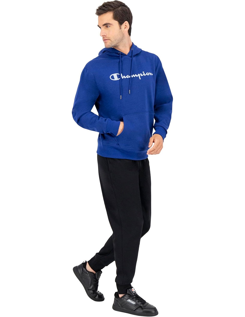 Sudadera con capucha y bolsa para hombre 2