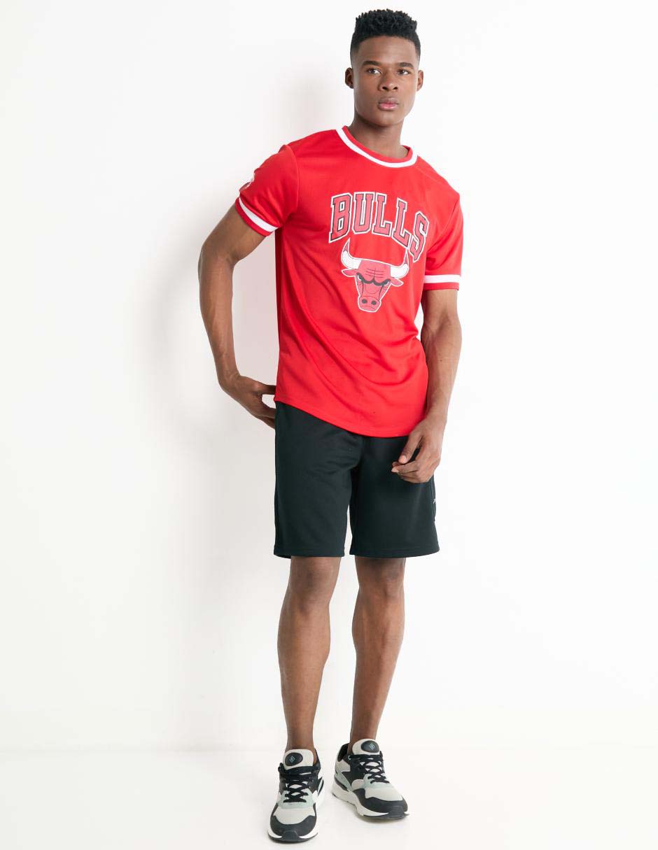 Playera deportiva para básquetbol Chicago Bulls para hombre 3