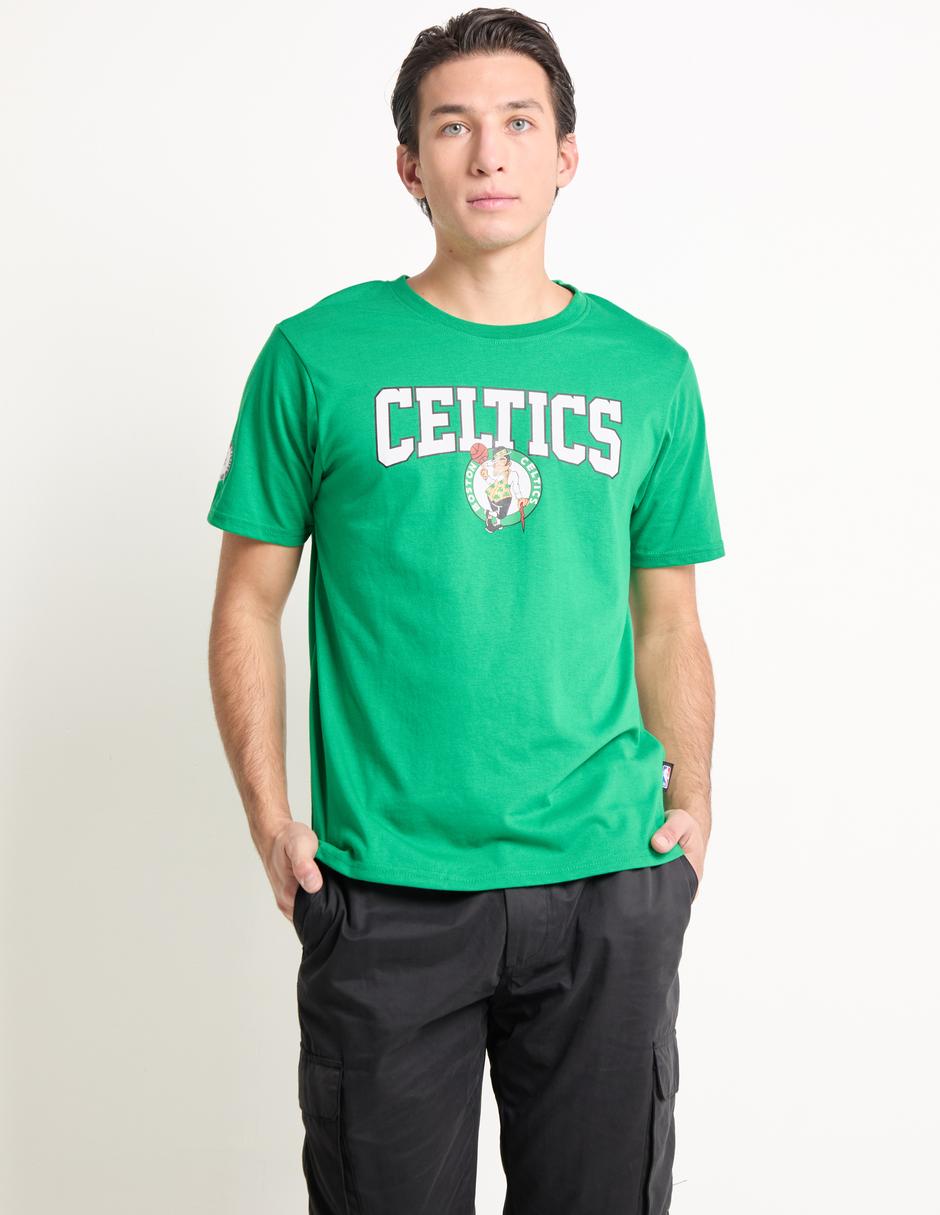 Playera deportiva para básquetbol Boston Celtics de hombre