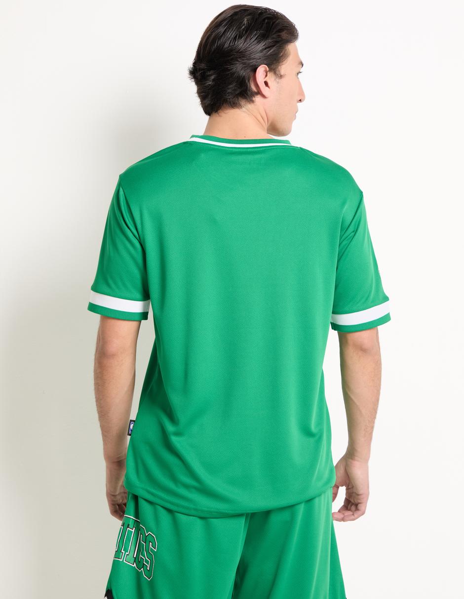 Playera deportiva para básquetbol Boston Celtics para hombre 2