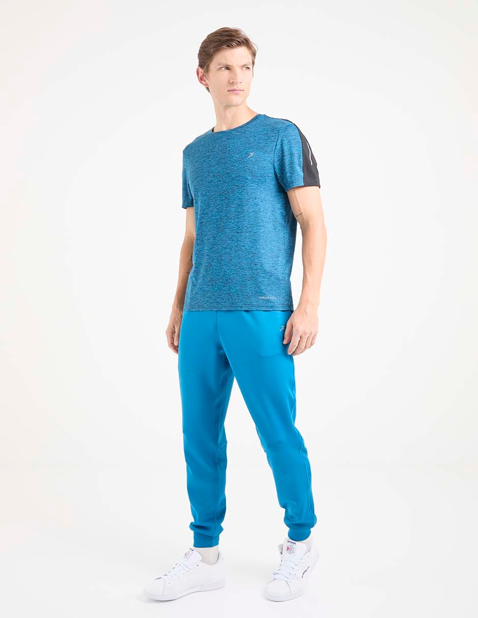 Pants straight con jareta para hombre 3
