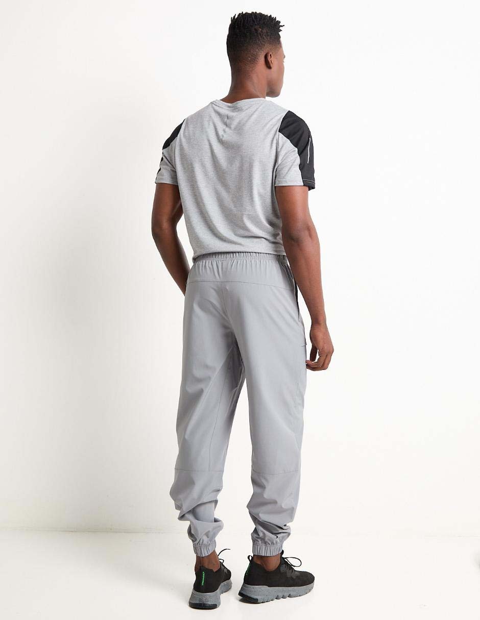 Pants straight con jareta para hombre 2