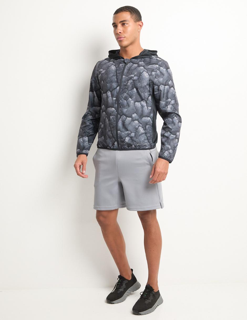 Chamarra casual con capucha para hombre 3