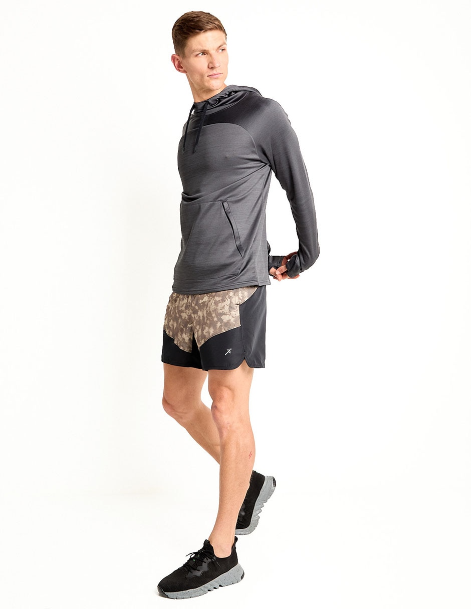 SUDADERA SPH250, G, GRIS OBSCURO JASPE