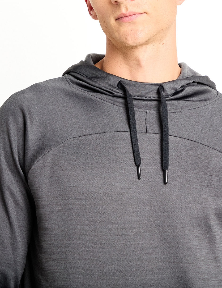 SUDADERA SPH250, G, GRIS OBSCURO JASPE