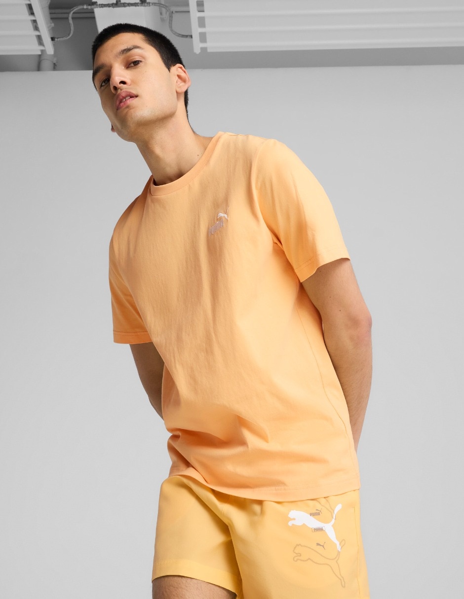 Playera Puma Ess Small No Logo Tee s cuello redondo para hombre