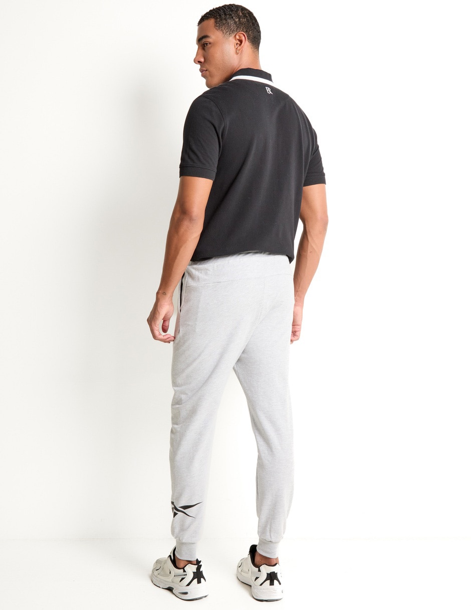 Pants slim con elástico para hombre 2