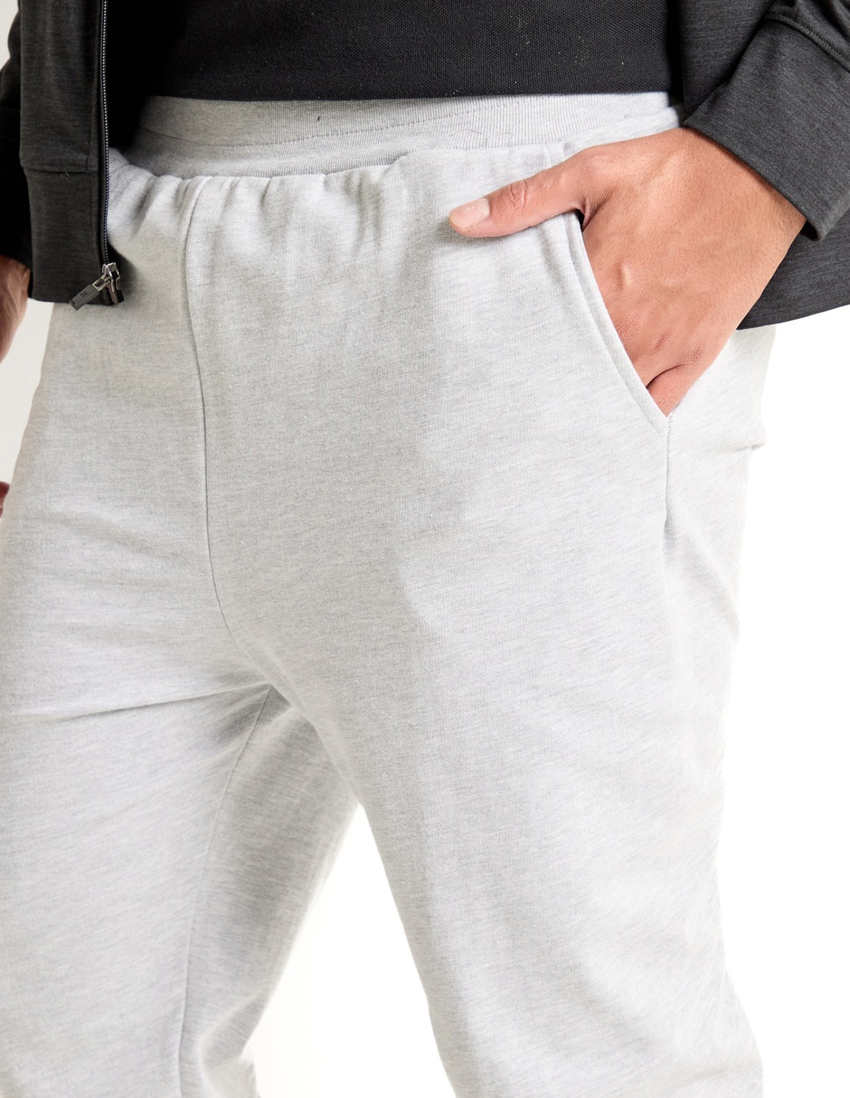Pants slim con elástico para hombre 4