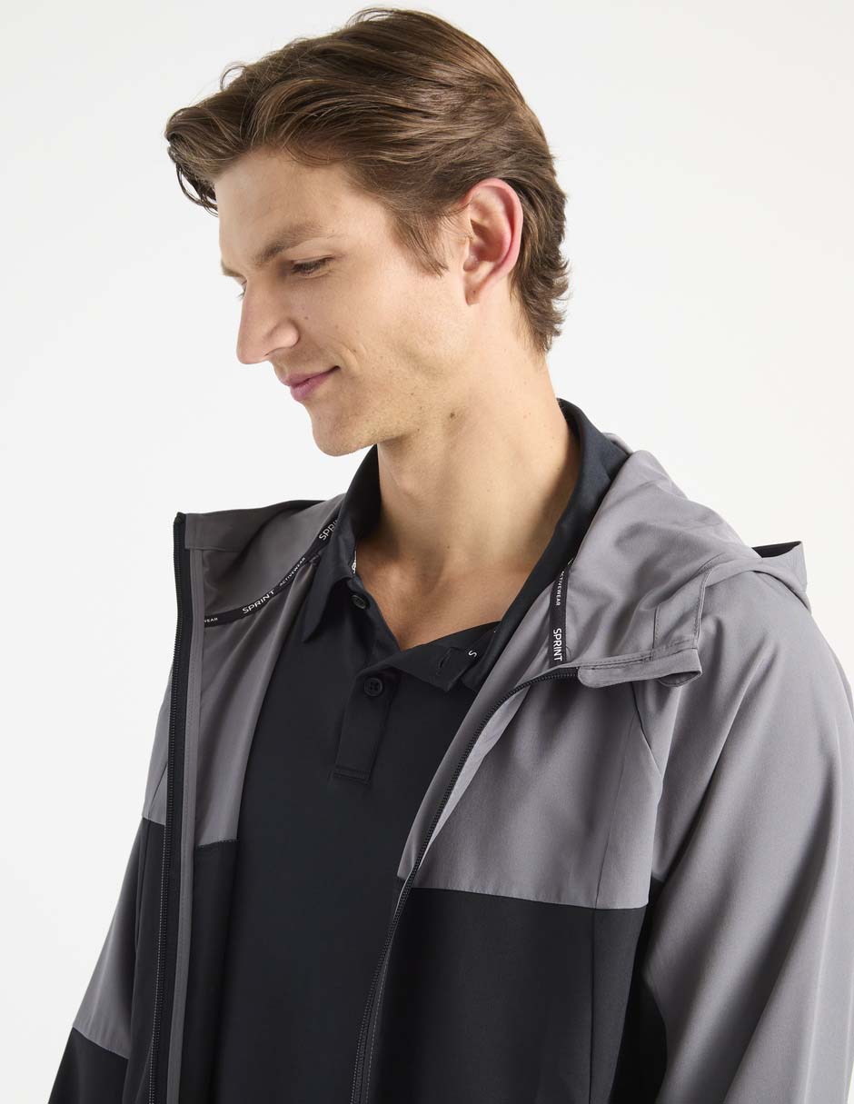 Chamarra casual con bolsillos para hombre 4