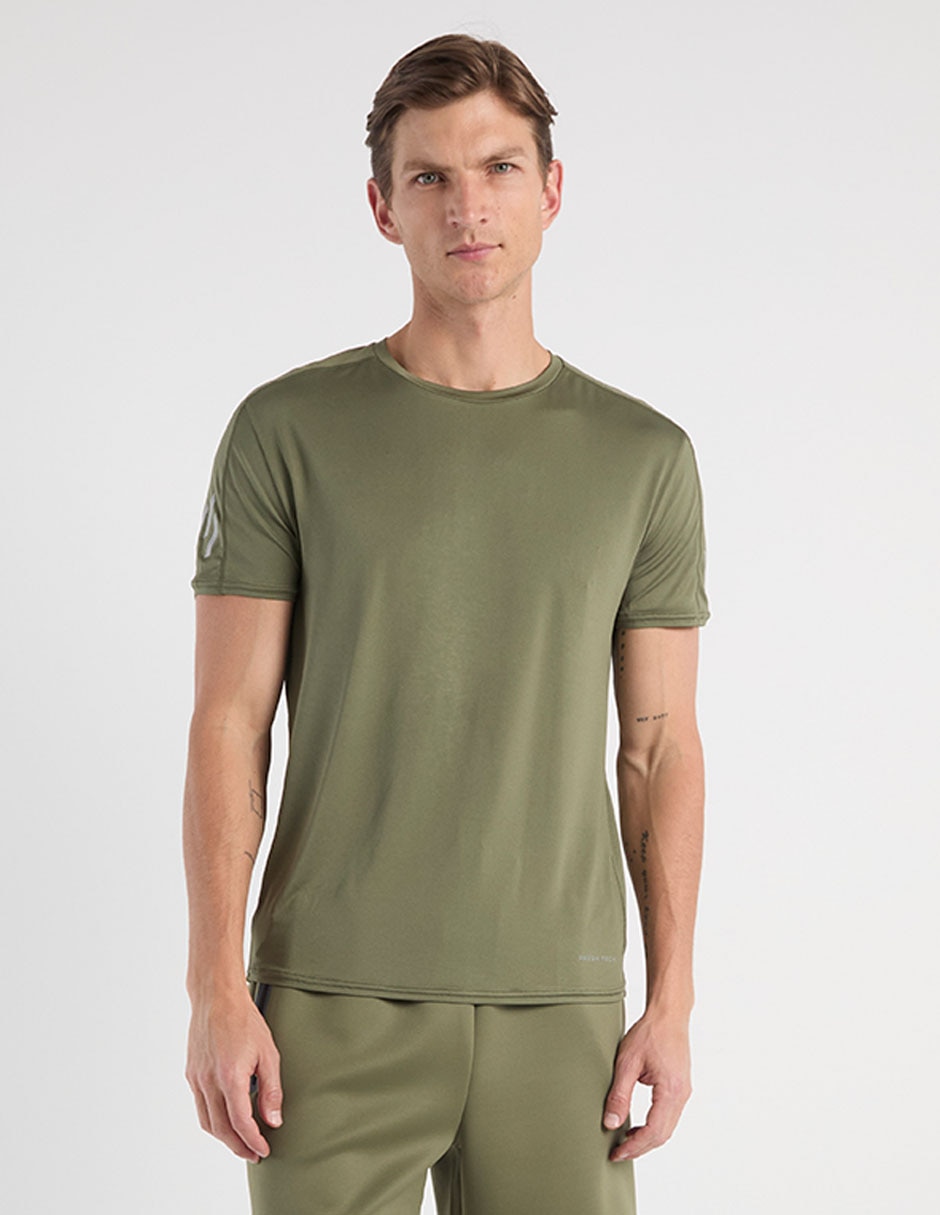 PLAYERA SPH26002-01 S, EG, VERDE OLIVO