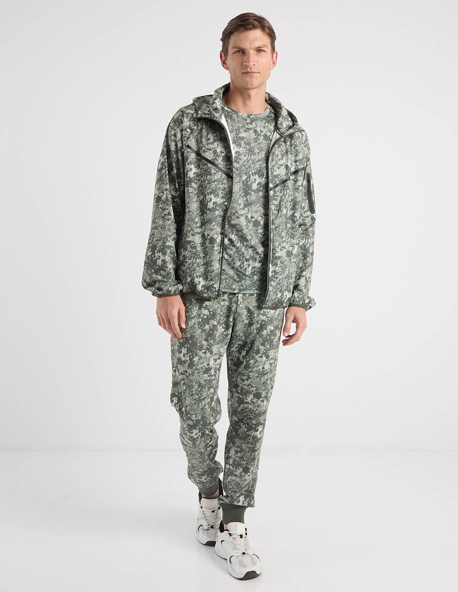 SUDADERA SPH26001-02, CH, VERDE OLIVO