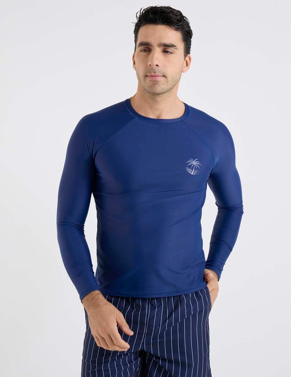 Playera cuello redondo para hombre