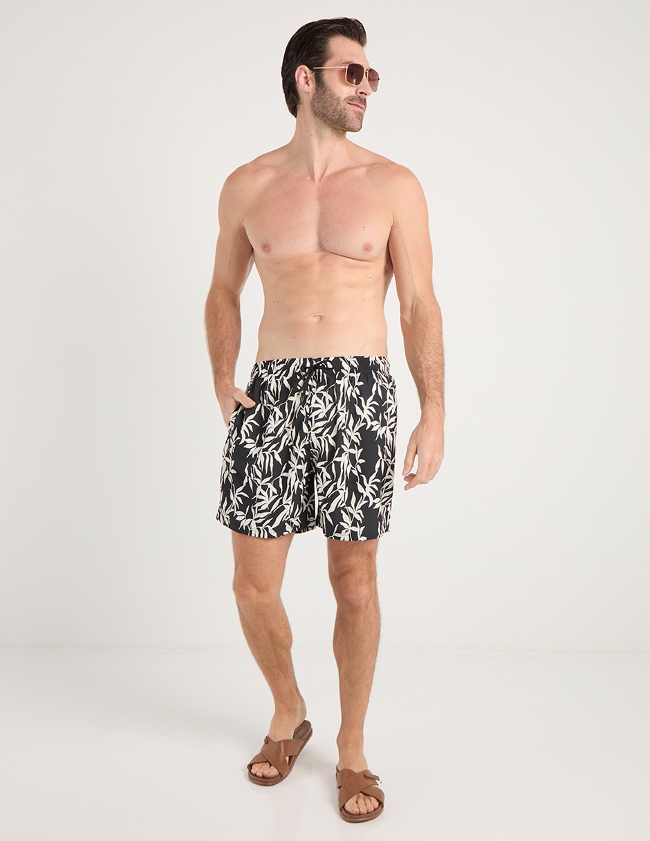 Traje de baño con bolsillos para hombre