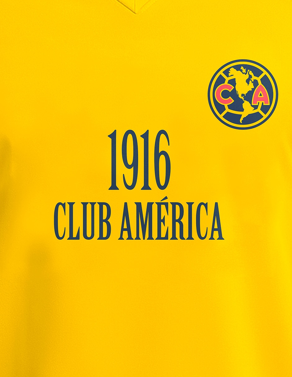 Playera deportiva para fútbol América Club América para hombre 4