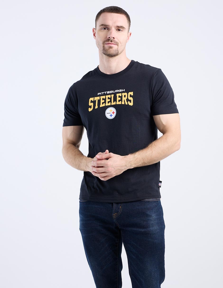 Playera Pittsburgh Steelers cuello redondo para hombre