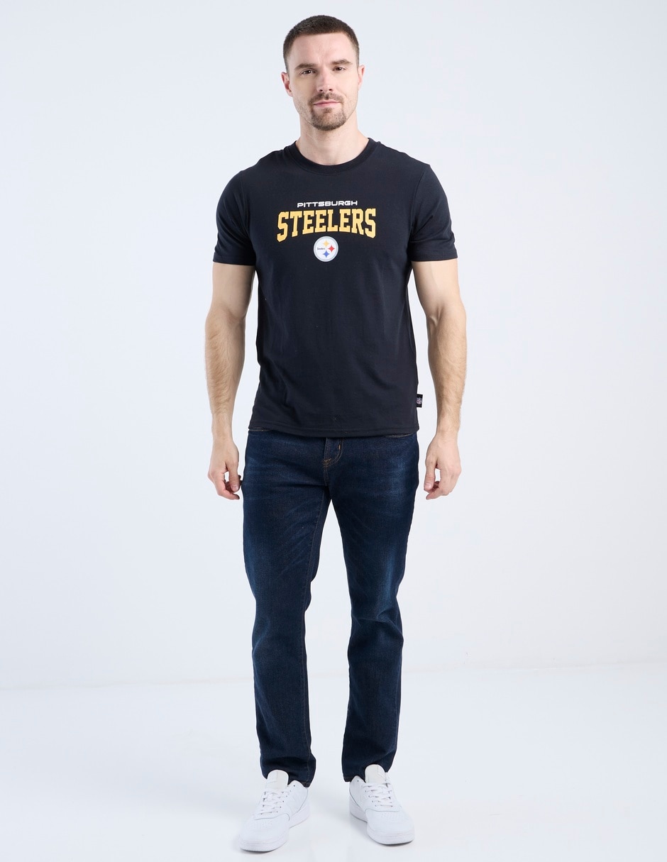 Playera Pittsburgh Steelers cuello redondo para hombre 3