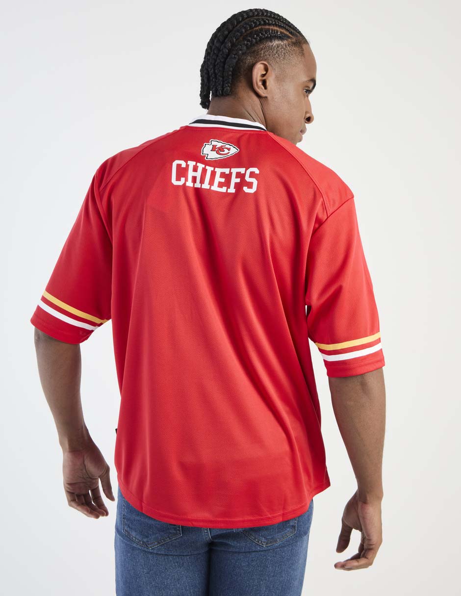 Playera Kansas City Chiefs cuello V para hombre 2