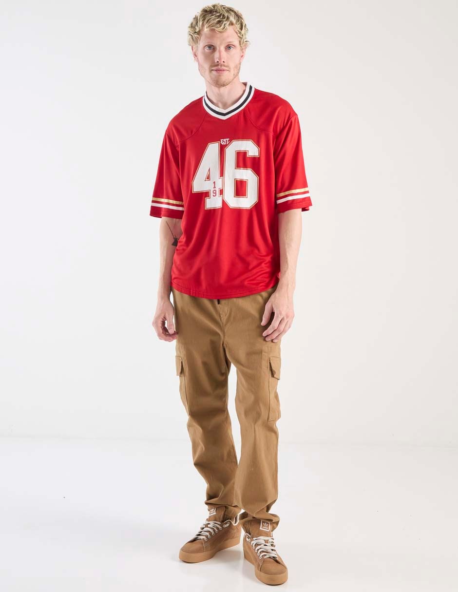 Playera cuello V para hombre 3