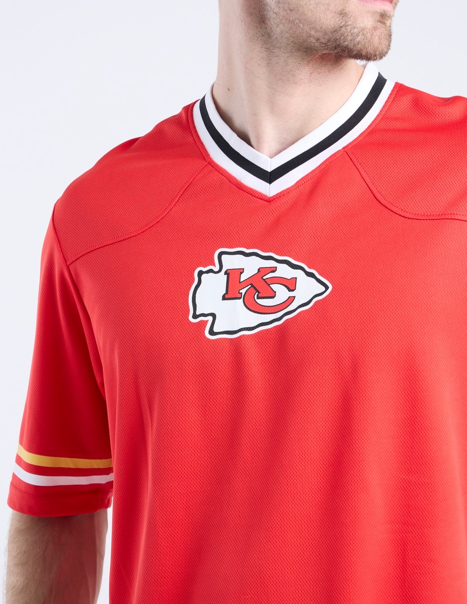 Playera Kansas City Chiefs Mahomes cuello redondo para hombre 4