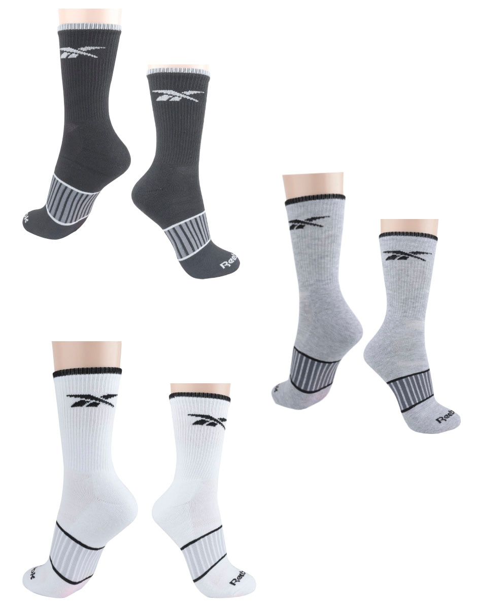 Set de calceta comfort para entrenamiento para hombre 3 pares 2