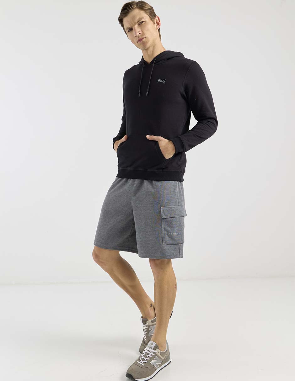 Sudadera con capucha y bolsa para hombre 3