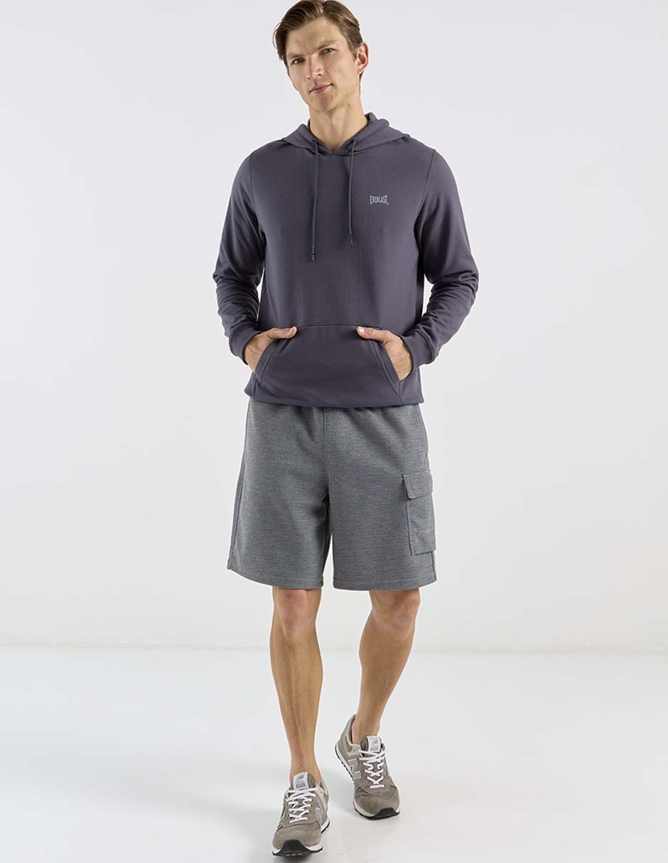 SUDADERA Y17046 EVERLAST, M, GRIS