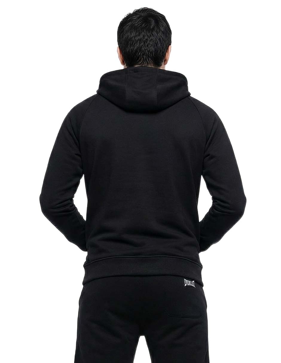 SUDADERA S17553 EVERLAST, G, NEGRO