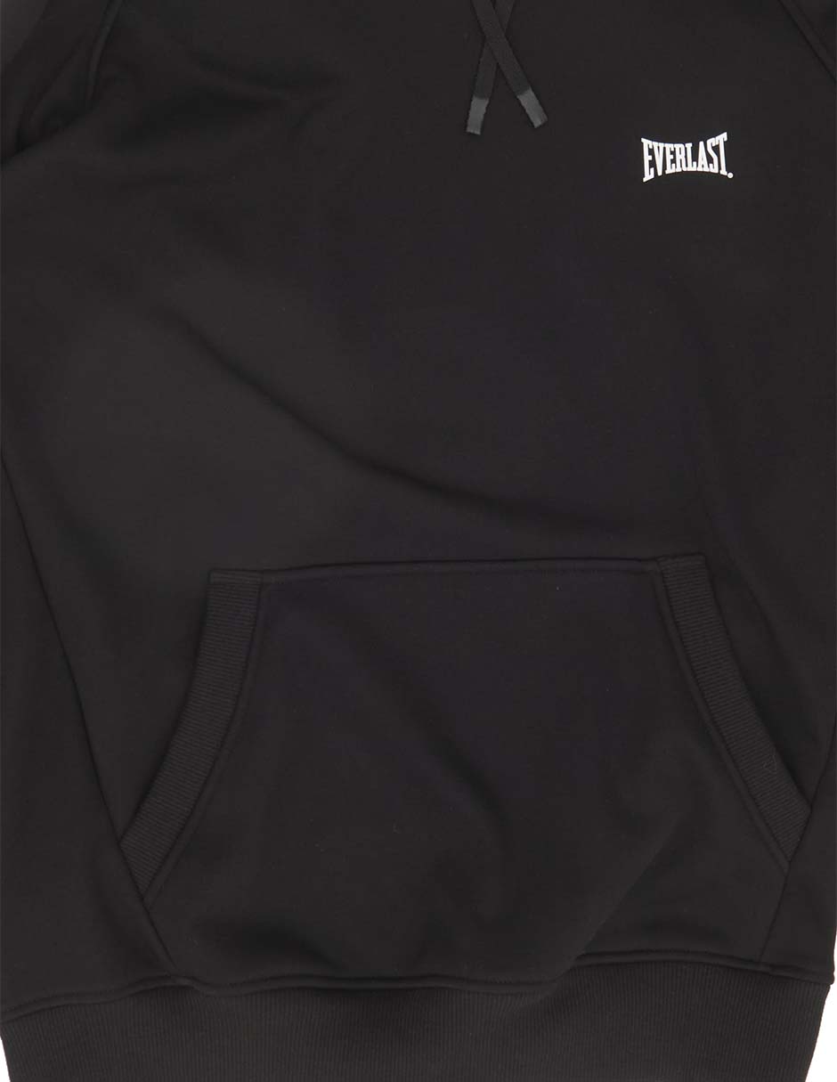 SUDADERA S17553 EVERLAST, G, NEGRO