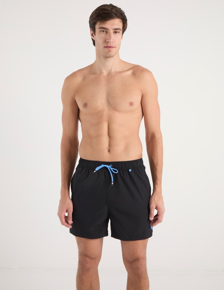 Boardshort con bolsillos para natación hombre Boardshort con bolsillos para natación hombre
