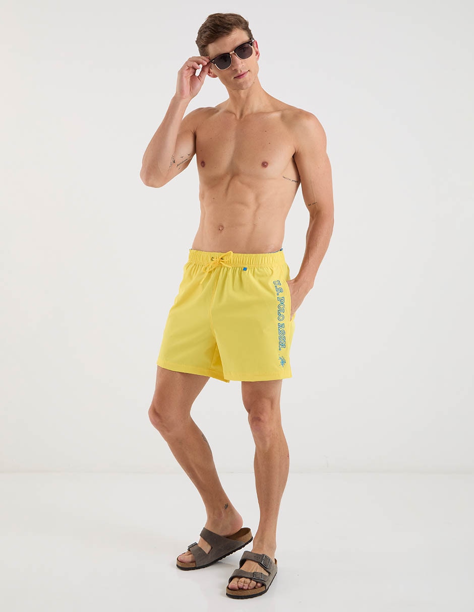 TRAJE DE BAÑO US POLO, G, AMARILLO USCV