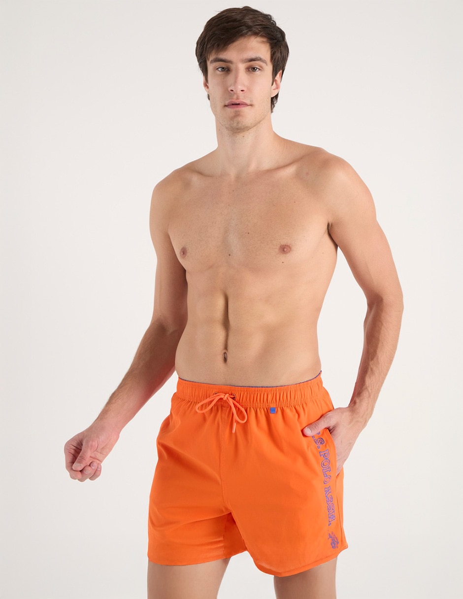 Boardshort con bolsillos para natación hombre Boardshort con bolsillos para natación hombre
