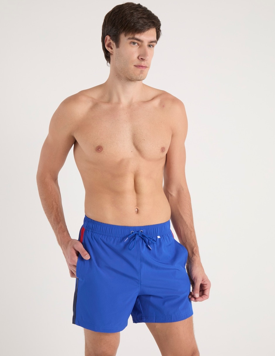 Boardshort con bolsillos para natación hombre Boardshort con bolsillos para natación hombre