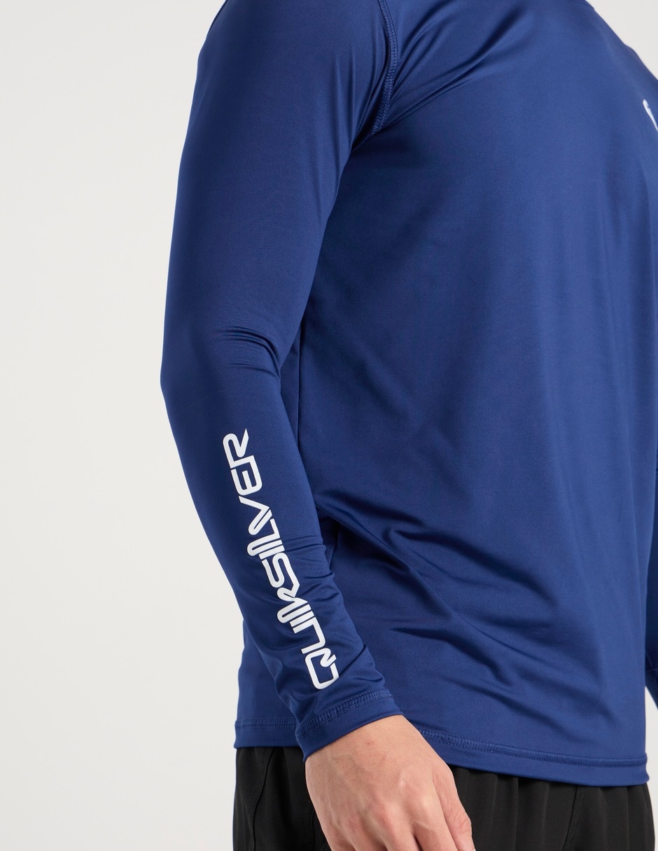 Wetshirt estampado logo para hombre 5