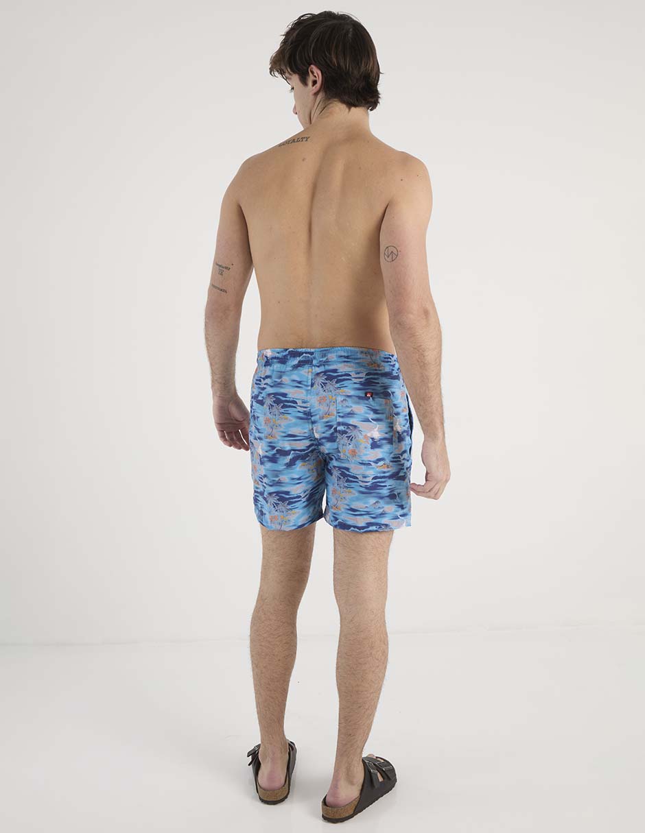 Traje de baño short con bolsillos para natación hombre 6