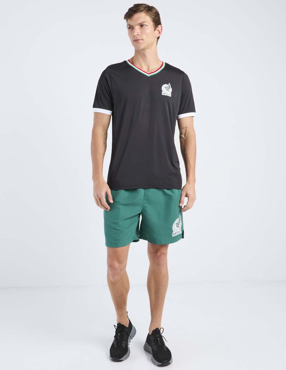 Short deportivo con bolsillos México para entrenamiento hombre 2