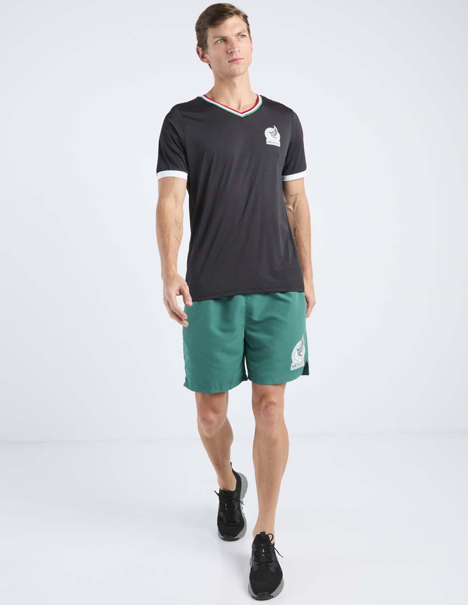 Short deportivo con bolsillos México para entrenamiento hombre 3