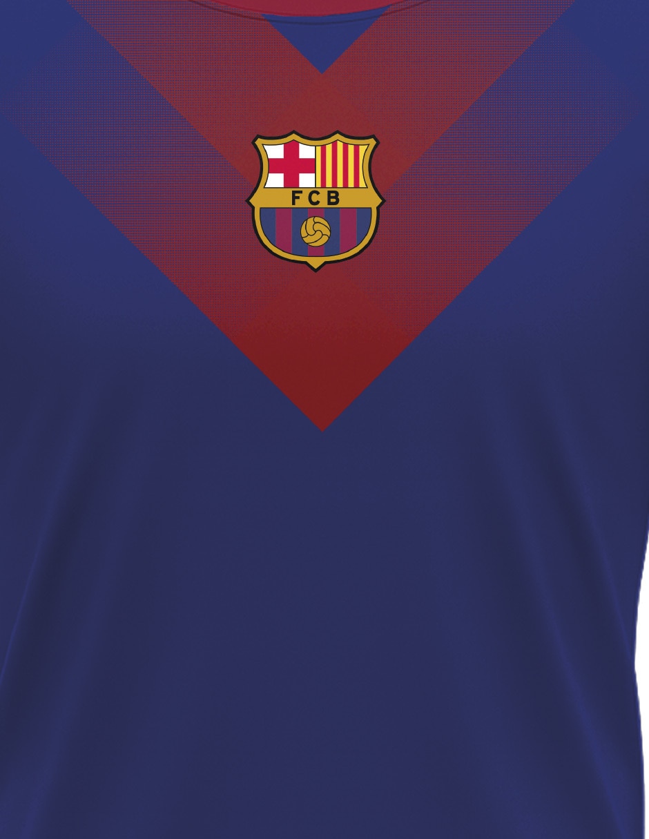 Playera deportiva para fútbol Fútbol Club Barcelona de hombre 4