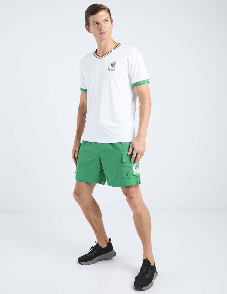 Short deportivo con bolsillos México para entrenamiento hombre 2